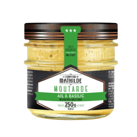 "Mathilde" Senf sa belim lukom i bosiljkom - 250g