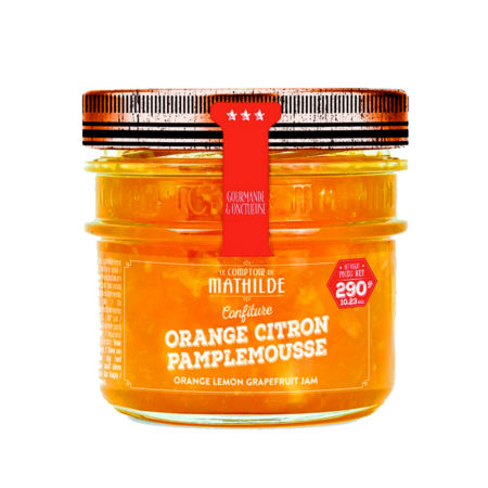 "Mathilde" Džem od pomorandže, limuna i grejpfruta - 290g