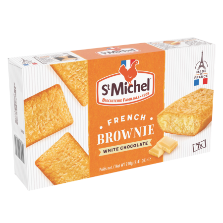 "St. Michel" Brownies White Chocolate 210 gr - brauni sa belom čokoladom