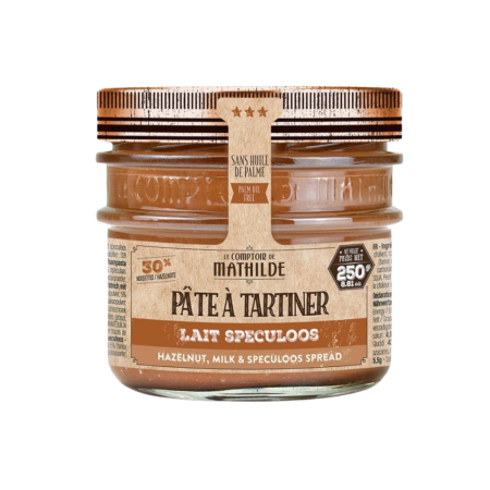 Hazelnut, Speculoos & Milk Spread – 250g