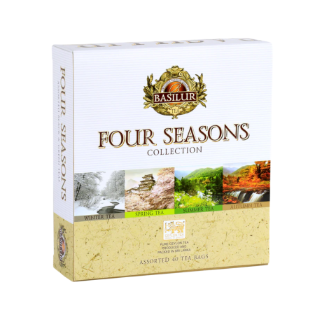 Basilur Four Seasons Collection Assorted – 40 Tea Bags