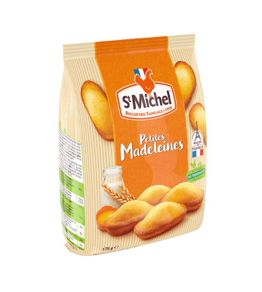 St. Michel Madeleines Original 175gr - Milk Flavoured