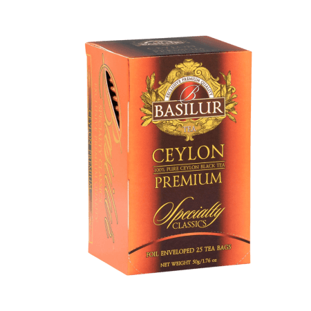 Basilur Ceylon Premium - Kolekcija Specialty Classics 25x2g