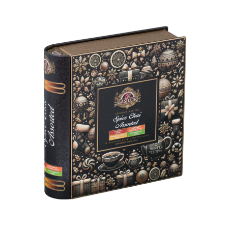 Basilur Christmas Collection - Spice Chai Assorted u Metalnoj kutiji - 32 kesice
