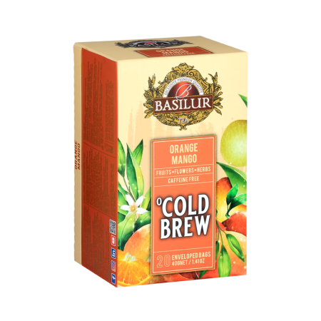 Basilur Cold Brew Collection - Pomorandža i Mango 20x2g