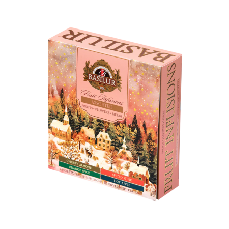 Basilur Fruit Infusions Collection - Christmas Style Assorted 40 kesica