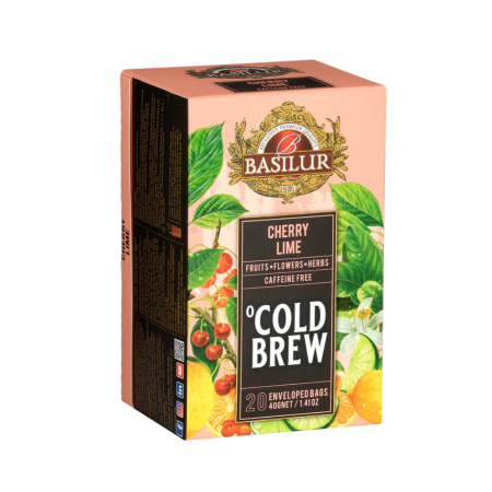 Basilur Cold Brew Collection - Višnja i Limeta 20x2g