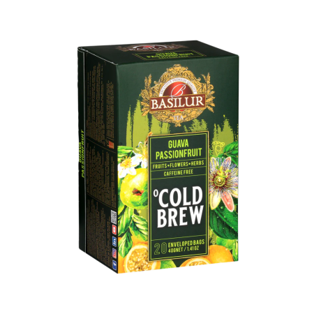 Basilur Cold Brew Collection - Guava i Marakuja 20x2g