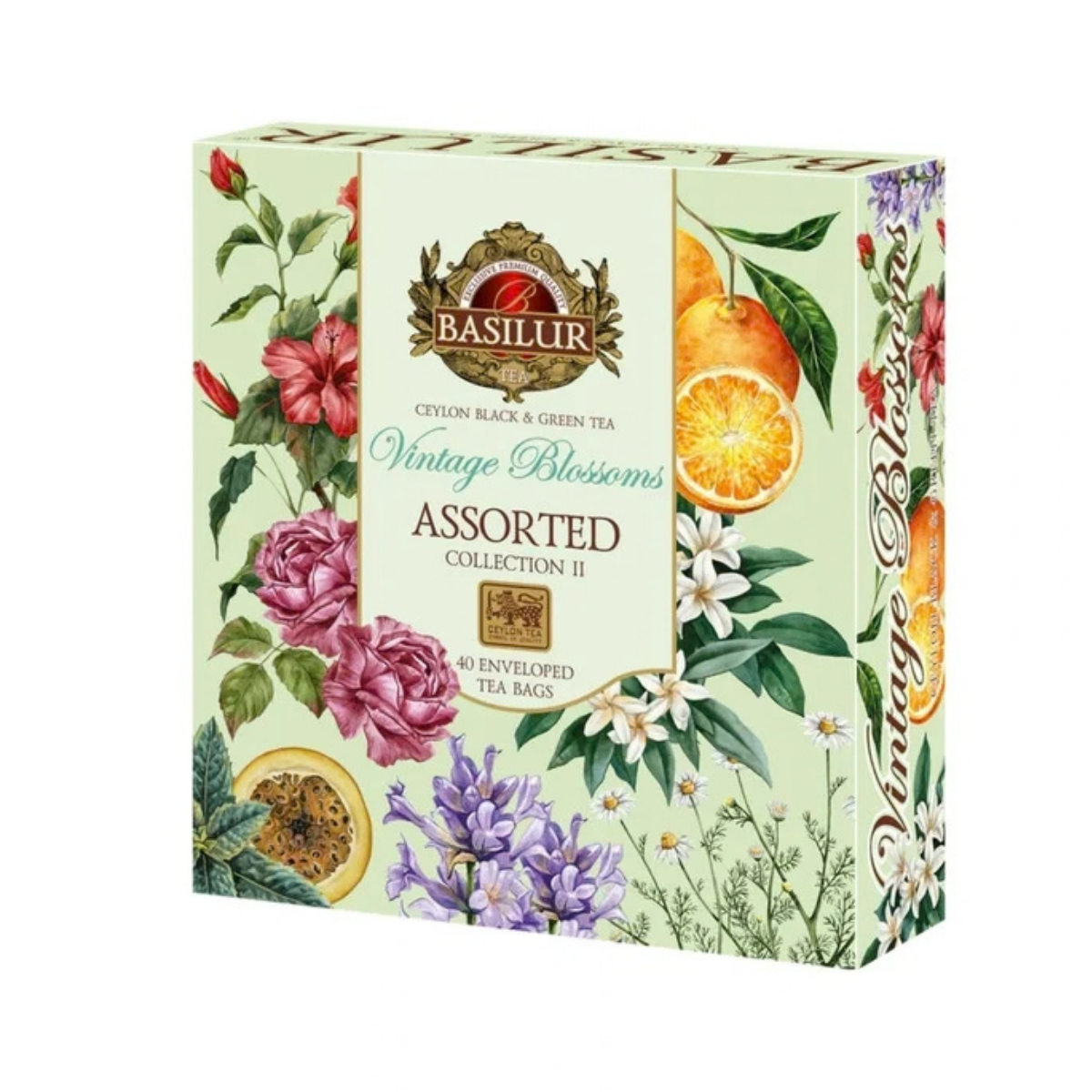 Basilur Vintage Blossoms – Assorted II 40 kesica